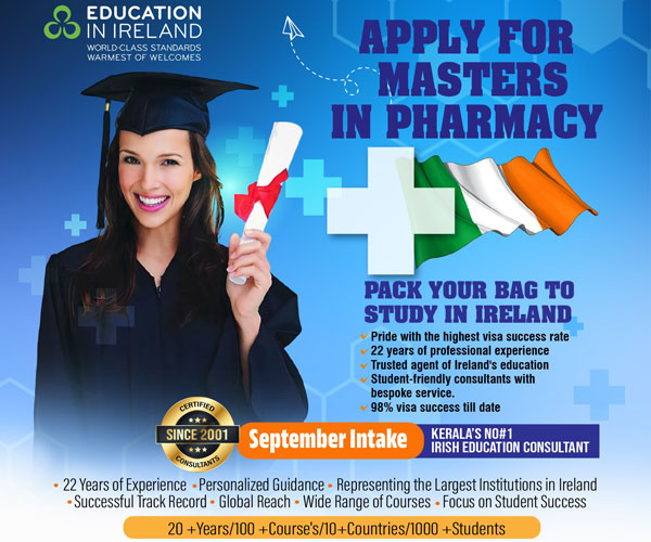 Apply for Masters in Pharmacy
